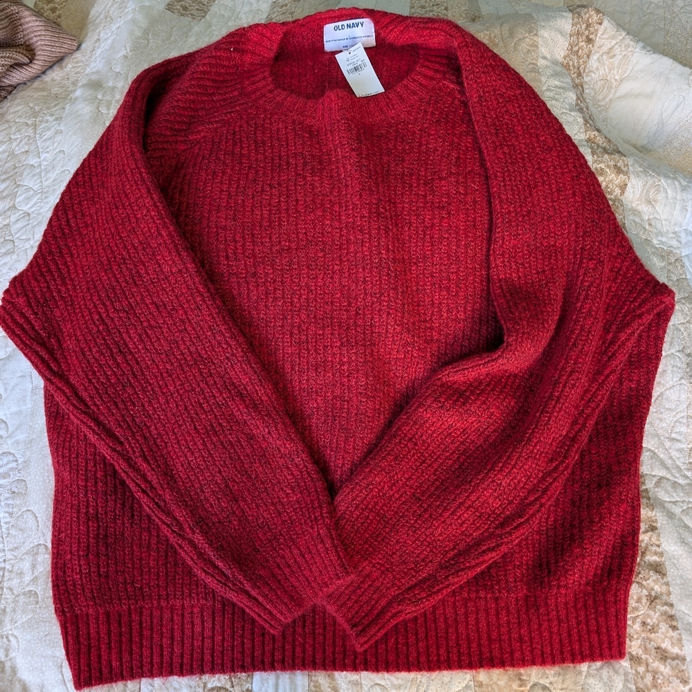 Old Navy Large red sweater